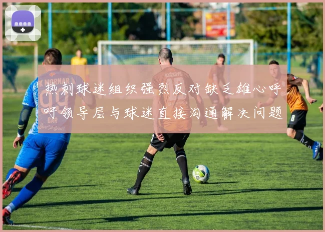热刺球迷组织强烈反对缺乏雄心呼吁领导层与球迷直接沟通解决问题